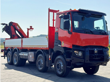 Kravas auto ar manipulatoru Renault K 430 * PK 22002 - EH C+ FUNK * 8x4: foto 4