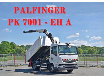 Kravas auto ar manipulatoru RENAULT Midlum 220