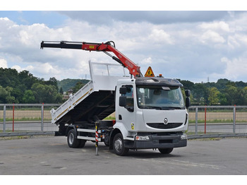 Renault MIDLUM 220 DXI *KIPPER 4,20m *FASSI F65A.22  līzingu Renault MIDLUM 220 DXI *KIPPER 4,20m *FASSI F65A.22: foto 2