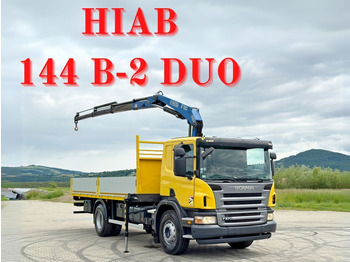 Kravas auto ar manipulatoru SCANIA P 270