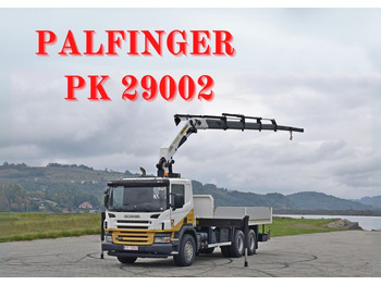 Kravas auto ar manipulatoru SCANIA P 420