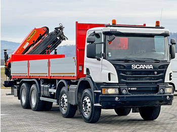 Scania P 450 * PK 27002 - SH + FUNK * 8x4 * TOPZUSTAND  līzingu Scania P 450 * PK 27002 - SH + FUNK * 8x4 * TOPZUSTAND: foto 3