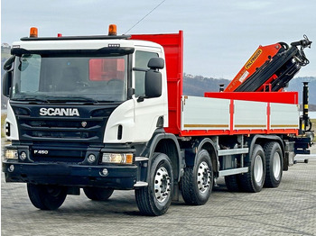 Scania P 450 * PK 27002 - SH + FUNK * 8x4 * TOPZUSTAND  līzingu Scania P 450 * PK 27002 - SH + FUNK * 8x4 * TOPZUSTAND: foto 4