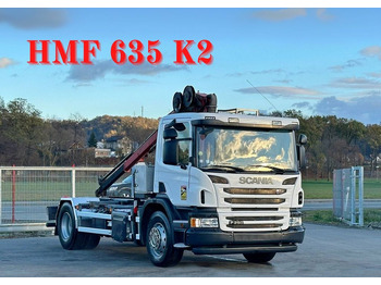 Kravas auto ar manipulatoru SCANIA P 250