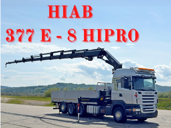 Kravas auto ar manipulatoru SCANIA R 480