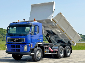 Kravas automašīna pašizgāzējs, Kravas auto ar manipulatoru Volvo FM 380 Kipper 5,20 m + BORDMATIC / 6x4: foto 3