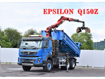 Kravas auto ar manipulatoru VOLVO FMX 370
