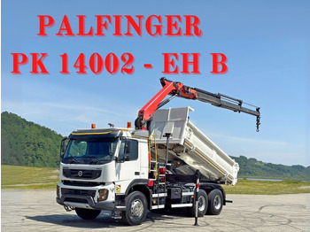 Kravas auto ar manipulatoru VOLVO FMX 410