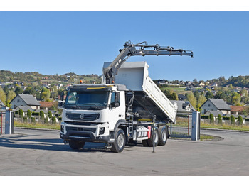 Kravas automašīna pašizgāzējs Volvo FMX 410 Kipper 5,20m*HIAB 122 D-4 HIDUO/FUNK*6x4: foto 2