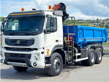 Kravas auto ar manipulatoru Volvo FMX 450 Kipper 5,15m * PK 14002-EH B * 6x4 * TOP: foto 5