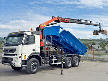 Kravas auto ar manipulatoru Volvo FMX 450 Kipper 5,15m * PK 14002-EH B * 6x4 * TOP: foto 3