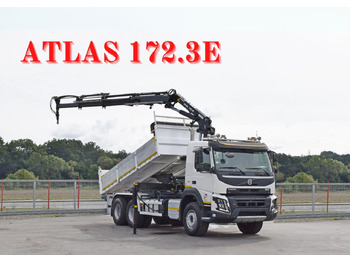 Volvo FMX 460 Kipper 5,40m *ATLAS 172.3E/FUNK *6x4 līzingu Volvo FMX 460 Kipper 5,40m *ATLAS 172.3E/FUNK *6x4: foto 1