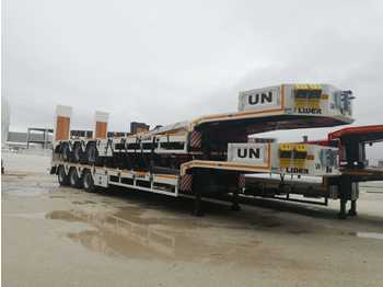 Jaunā Puspiekabe zema profila platforma pārvadāšana smagās tehnikas LIDER 2022 READY IN STOCK 50 TONS CAPACITY LOWBED [ Copy ] [ Copy ]: foto 1