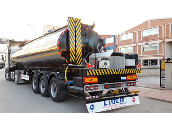 Jaunā Puspiekabe cisterna pārvadāšana bitumena LIDER 2024 MODELS NEW LIDER TRAILER MANUFACTURER COMPANY: foto 3