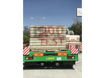 Jaunā Puspiekabe zema profila platforma pārvadāšana smagās tehnikas LIDER LIDER NEW 2025 MODEL Lowbed: foto 5