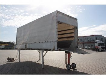 Konteineru vedējs/ Kravas automašīna ar noņemamā virsbūve BDF-Wechselbrücke mit Ladebordwand: foto 1