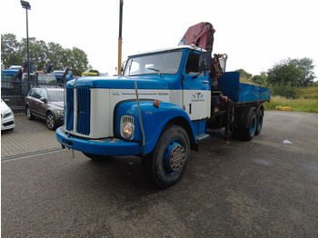 Kravas auto ar manipulatoru, Bortu kravas automašīna/ Platforma Scania 86 6x2: foto 3