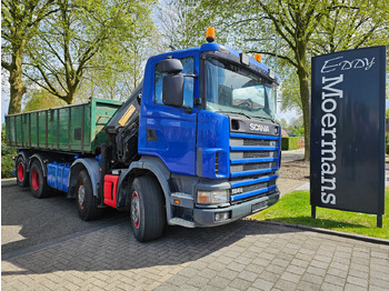 Kravas auto ar manipulatoru SCANIA R124
