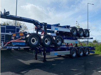 Piekabe noņemamā virsbūve/ Konteineru vedējs D-TEC