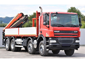 Bortu kravas automašīna/ Platforma, Kravas auto ar manipulatoru DAF CF 85.410: foto 4