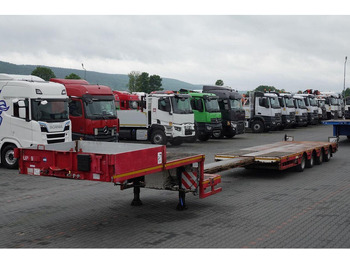 Puspiekabe zema profila platforma FAYMONVILLE