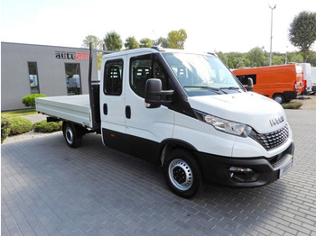 Automašīna ar kravas platformu, Kravas-pasažieru furgons Iveco DAILY 35S14 SKRZYNIA PODWÓJNA KABINA DOKA 7 MIEJSC TEMPOMAT KLIM: foto 4