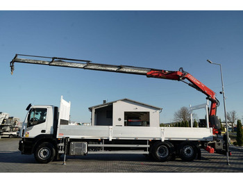 Iveco STRALIS 460 / 6X2 / SKRZYNIOWY 8,1 m + HDS FASSI. F185 MAX UDŹWI līzingu Iveco STRALIS 460 / 6X2 / SKRZYNIOWY 8,1 m + HDS FASSI. F185 MAX UDŹWI: foto 2