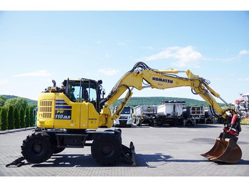 Riteņu ekskavators KOMATSU PW118