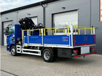 Bortu kravas automašīna/ Platforma, Kravas auto ar manipulatoru MAN TGM 15.250 skrzynia z żurawiem // E6 // HMF 1520 K1 HDS dzwig kr: foto 3 Bortu kravas automašīna/ Platforma, Kravas auto ar manipulatoru MAN TGM 15.250 skrzynia z żurawiem // E6 // HMF 1520 K1 HDS dzwig kr: foto 3