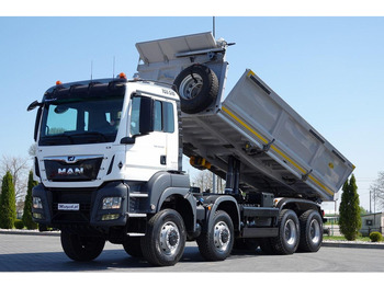 MAN TGS 41.510 / 8x6 / WYWROTKA / 3 STRONNA / BORDMATIC / HYDROBURTA līzingu MAN TGS 41.510 / 8x6 / WYWROTKA / 3 STRONNA / BORDMATIC / HYDROBURTA: foto 1