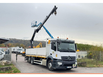 Bortu kravas automašīna/ Platforma, Kravas auto ar manipulatoru Mercedes-Benz Antos 2540: foto 2 Bortu kravas automašīna/ Platforma, Kravas auto ar manipulatoru Mercedes-Benz Antos 2540: foto 2