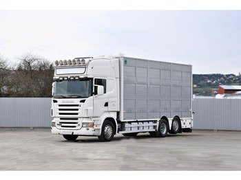 Kravas automašīna dzīvnieku pārvadāšanai SCANIA R 500