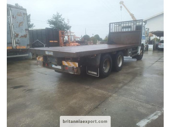 Bortu kravas automašīna/ Platforma SCANIA P 93 M 280 | 6X2 | On springs suspension |: foto 4
