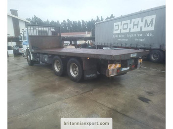Bortu kravas automašīna/ Platforma SCANIA P 93 M 280 | 6X2 | On springs suspension |: foto 5