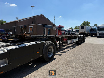 Puspiekabe noņemamā virsbūve/ Konteineru vedējs Krone SD Containerchassis, 3 erPaket, 2x20/30/40/45 - MULTI - NL TRAILER: foto 3