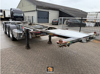Puspiekabe noņemamā virsbūve/ Konteineru vedējs Van Hool 3B2015 20/30FT - ADR - BPW - NL TOP TRAILER - 4x AVAILABLE!: foto 4