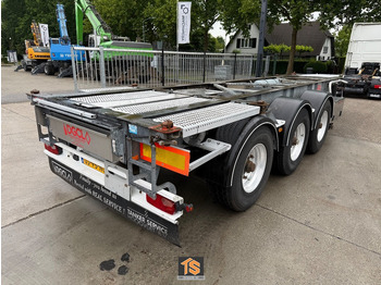 Puspiekabe noņemamā virsbūve/ Konteineru vedējs Van Hool 3B2015 20/30FT - ADR - BPW - NL TOP TRAILER - 4x AVAILABLE!: foto 2