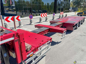 Puspiekabe zema profila platforma HRD