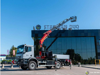 Kravas auto ar manipulatoru MAN TGM 18.320