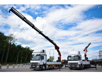 Kravas auto ar manipulatoru, Bortu kravas automašīna/ Platforma Mercedes-Benz ACTROS 2546 6x2 Palfinger PK 50002 EURO 5 Cran .: foto 2