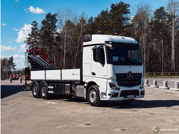 Kravas auto ar manipulatoru Mercedes-Benz  ACTROS 3351 NEW 6x4 Fassi F485 Crane: foto 4