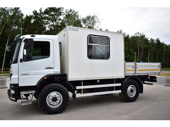 Kravas automašīna ar slēgto virsbūvi Mercedes-Benz ATEGO 1326 4x4 OFF ROAD CAMPER BUS BOX .: foto 4