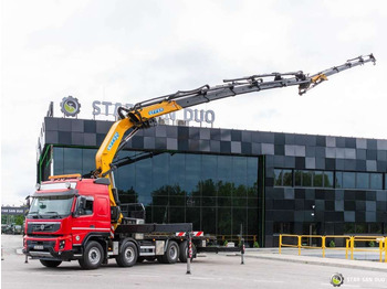Kravas auto ar manipulatoru VOLVO FMX 500