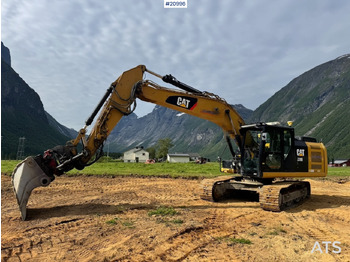 Kāpurķēžu ekskavators CATERPILLAR 320EL