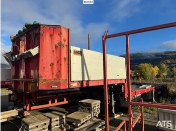 Bortu puspiekabe/ Platforma HRD