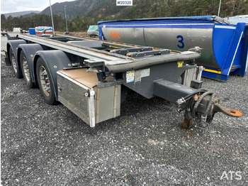 Multilift/ Būvgružu konteinera piekabe ISTRAIL