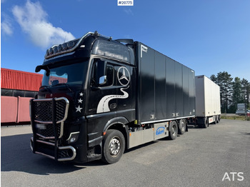 Kravas automašīna ar slēgto virsbūvi MERCEDES-BENZ Actros
