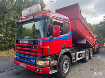 Kravas automašīna pašizgāzējs SCANIA P124