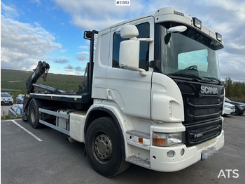 Būvgružu konteineru vedējs Scania P280: foto 4