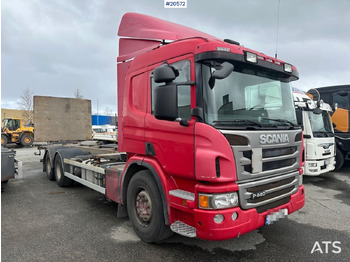 Konteineru vedējs/ Kravas automašīna ar noņemamā virsbūve SCANIA P